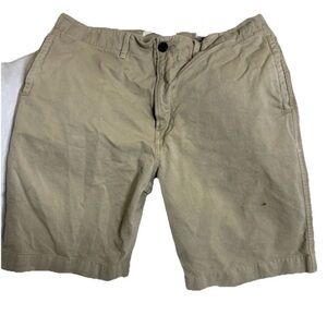 billy reid Khaki Chino Shorts Clyde Men 32